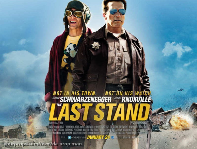 Arnold Schwarzenegger The Last Stand Screen Worn Pants COA RARE – The Last Stand (2013) – image 2