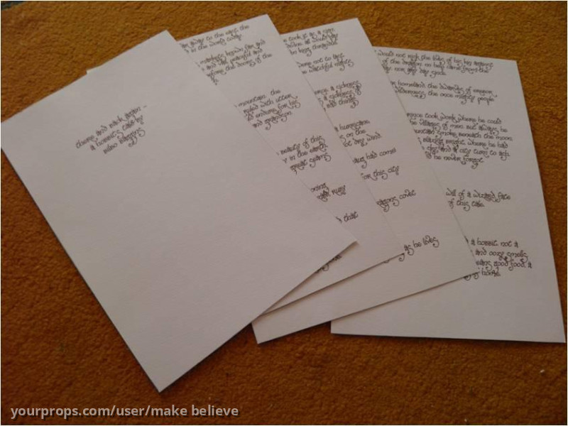 A Hobbit Tale pages – The Hobbit: An Unexpected Journey (2012) – image 1