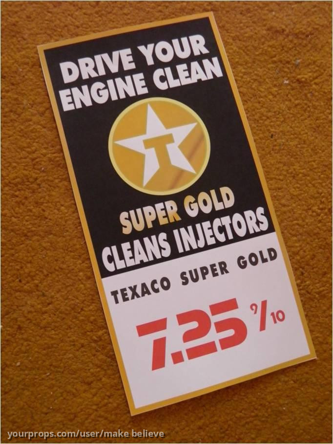 Texaco ad nbr 2 – Back to the Future (1985) – image 1