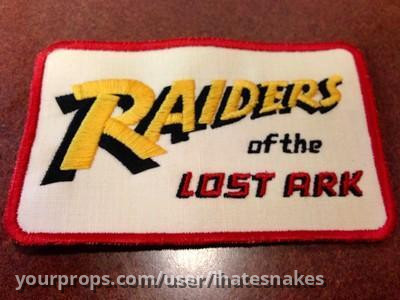 Original, Unused Production Crew Hat Patch – Raiders of the Lost Ark (1981) – image 1