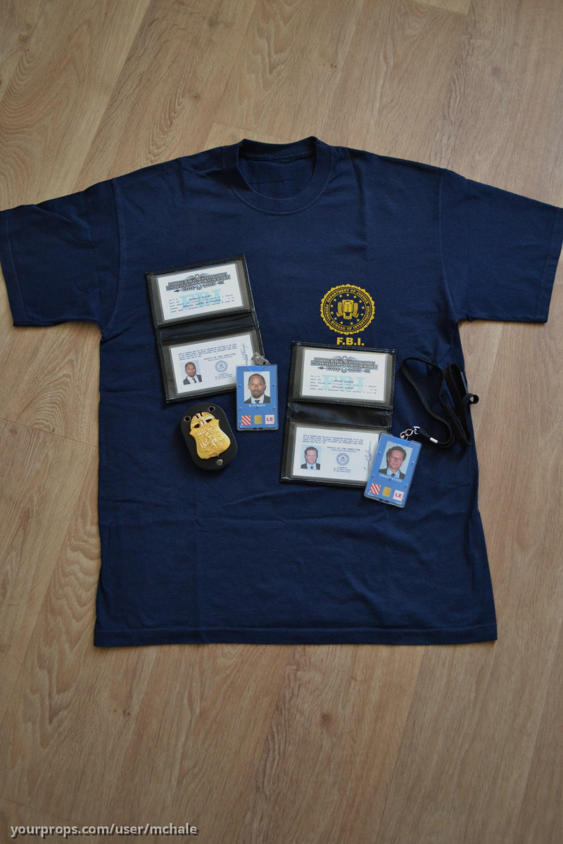 F.B.I Credentials and id's tag's set – The Kingdom (2007) – image 1