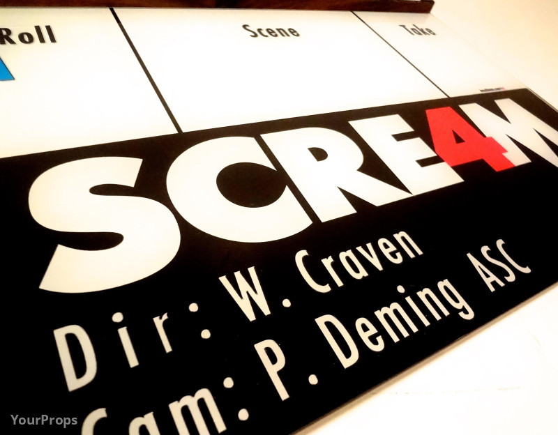 Scream 4 Original clapperboard – Scream 4 (2011) – image 2