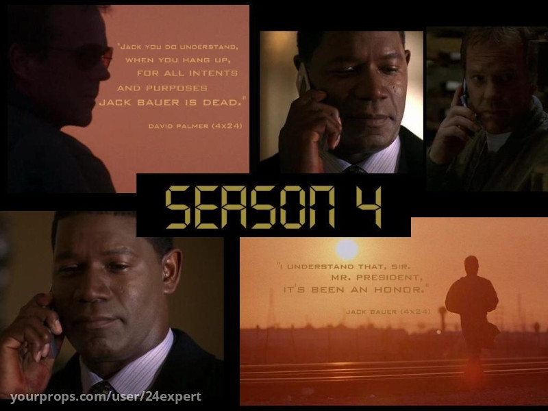 PRESIDENT DAVID PALMER'S DAY 4 DRESS SHIRT – 24 (2001) – image 2