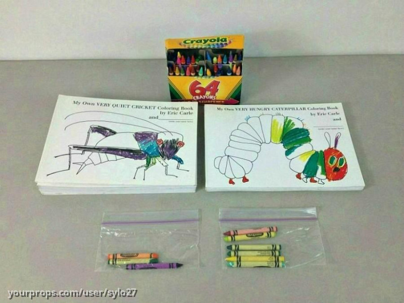 Coloring books and 'Crayola 64 Crayons' – Mr. Magorium's Wonder Emporium (2007) – image 1
