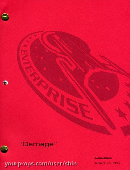 Script "Damage" – Star Trek: Enterprise (2001) – image 1