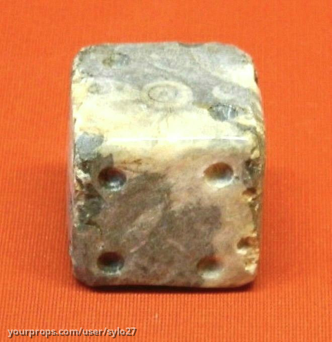 Large Grey & White Stone D6 Dice – Alexander (2004) – image 2
