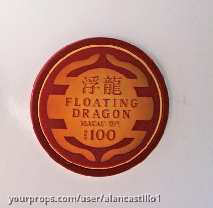 Floating Dragon Casino Chip - HKD100 – Skyfall (2012) – image 1