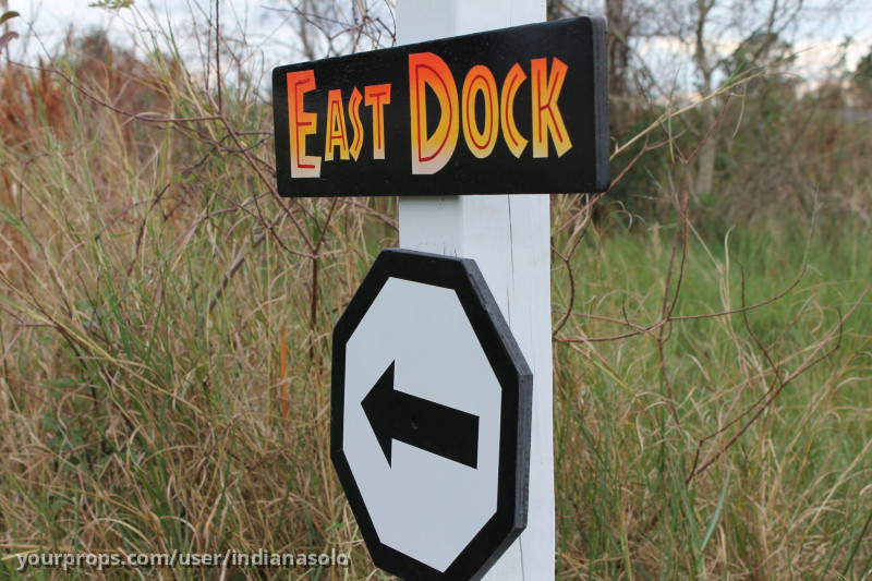 East Dock sign – Jurassic Park (1993) – image 3