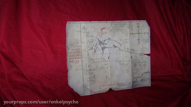 Map to Erebor – The Lord of the Rings: The Fellowship of the Ring (2001) – image 1