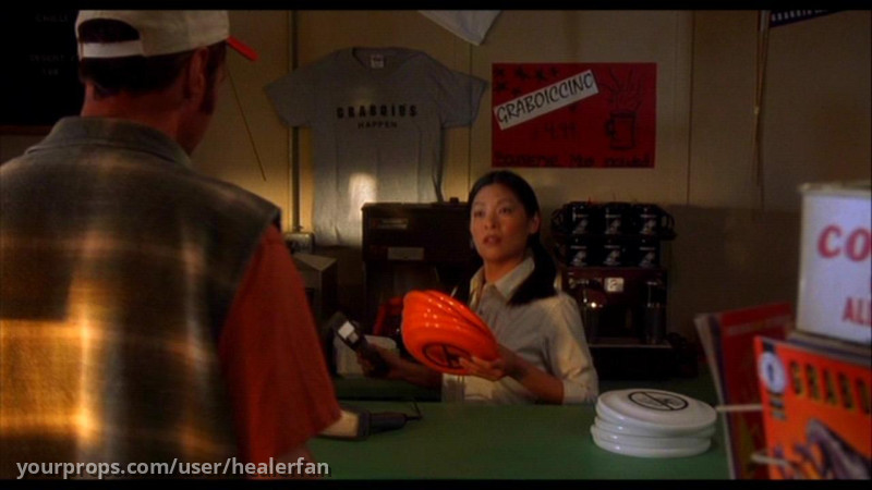 White "No" Graboids Frisbee – Tremors 3: Back to Perfection (2001) – image 4