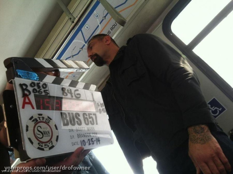 Production Used Camera Slate (098) – Heist (2015) – image 2