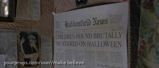 Children Found Brutally Murdered on Halloween - newspaper – Halloween H20: 20 Years Later (1998) – image 2