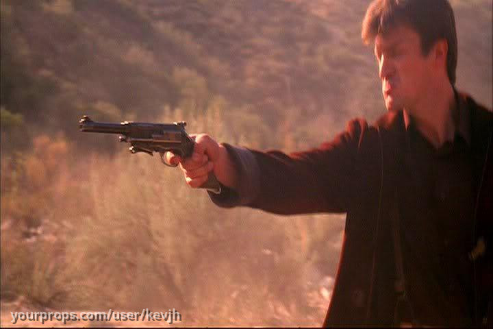 Mel's all metal pistol – Firefly (2002) – image 2