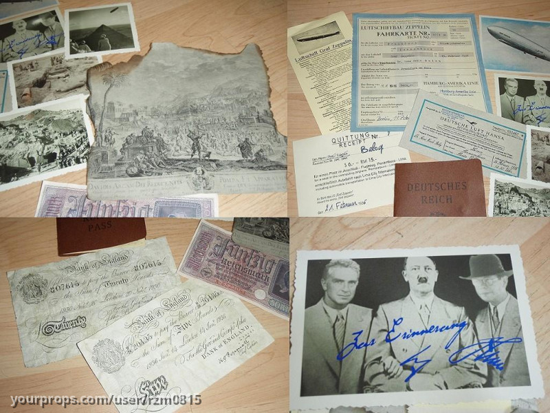 Belloq's Passport and paper props – Raiders of the Lost Ark (1981) – image 4