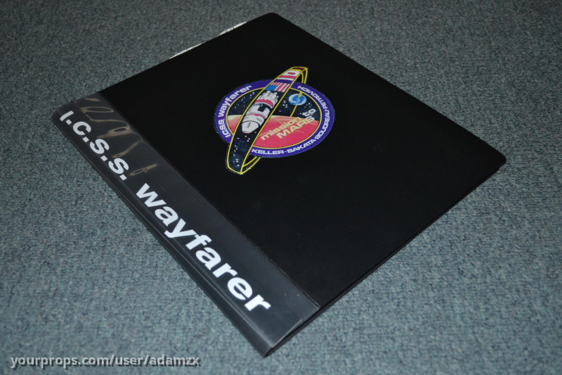 I.C.S.S Wayfarer Mission Logo Sticker (Unused) – SeaQuest 2032 (1993) – image 2