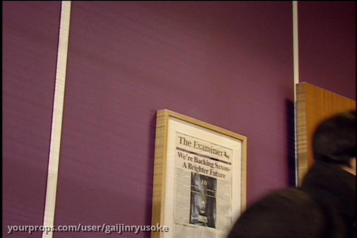Saxon Headline Newspaper – Doctor Who (2005) – image 2