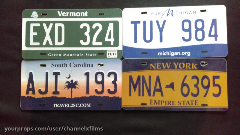 License Plates – The X-Files (1993) – image 1