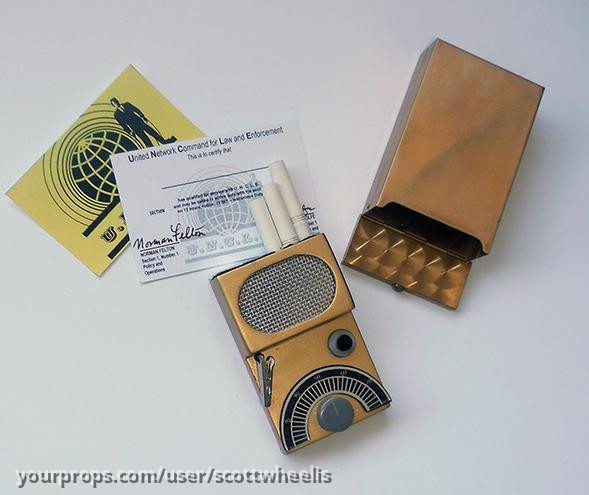 man from uncle cigarette case communicator YourProps