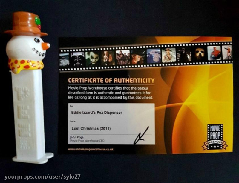 Eddie Izzard's Pez Dispenser – Lost Christmas (2011) – image 2