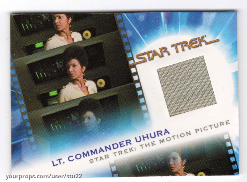 Lt. Commander Uhura Costume Material Swatch – Star Wars: Episode IV - A New Hope (1977) – image 1