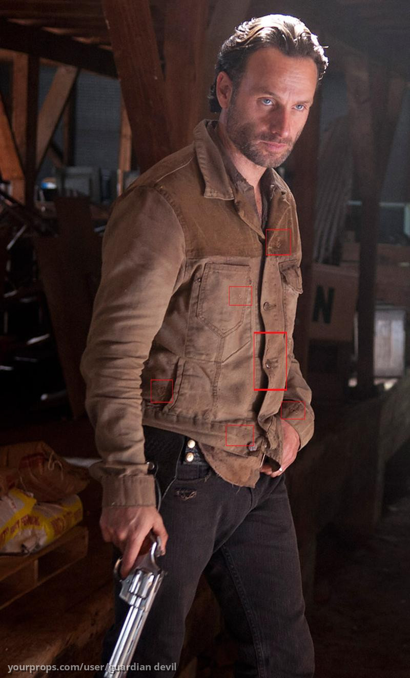 Rick Grimes (Andrew Lincoln) Costume – The Walking Dead (2010) – image 4