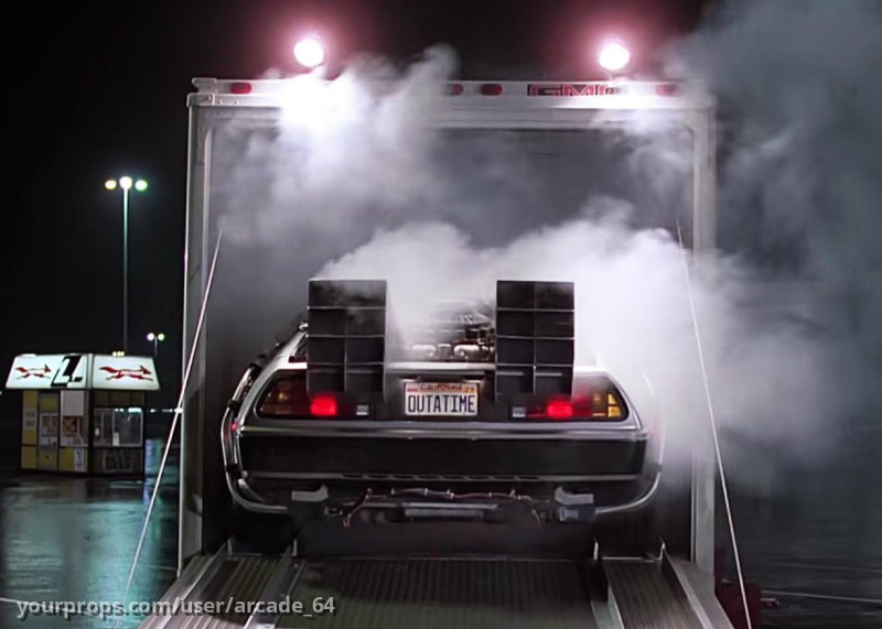 Movie  license plates – Back to the Future (1985) – image 5