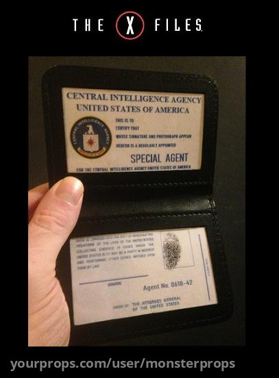 C.I.A. Federal Credentials Prop – The X-Files (1993) – image 1