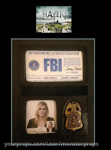 Agent Audrey Parker FBI Credentials Prop – Haven (2010) – image 1