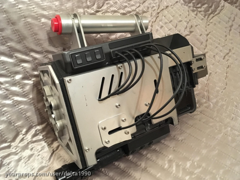 Pixels cannon bench prototype – Pixels (2015) – image 1
