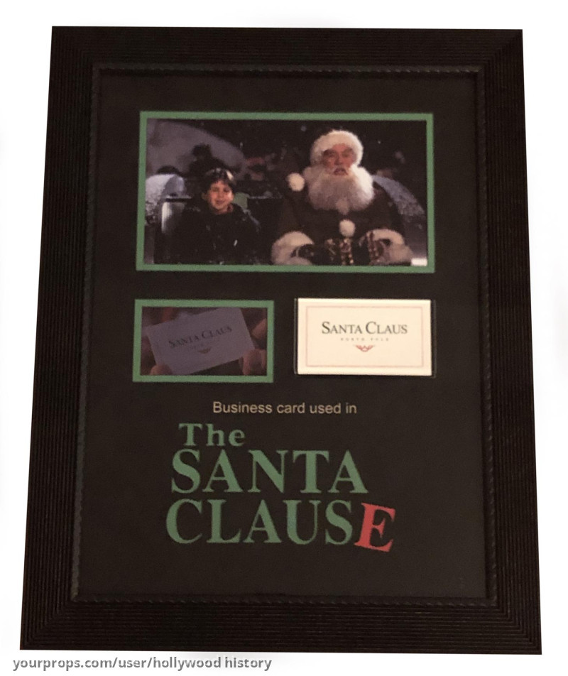 Santa's Business Card – The Santa Clause (1994) – image 1