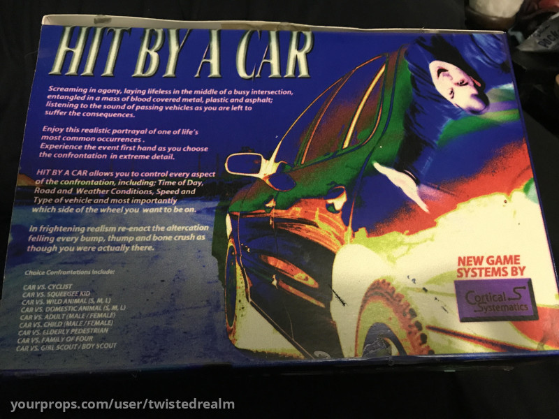 Hit By A Car Game Box – eXistenZ (1999) – image 2