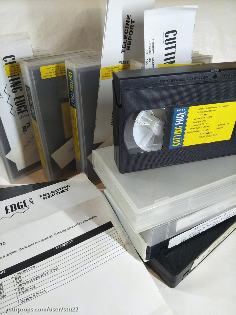 Production Used Dailies DOP's Copy Tapes – BeastMaster (1999) – image 1