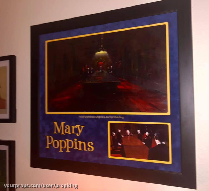Peter Ellenshaw Concept Oil Painting – Mary Poppins (1964) – image 2