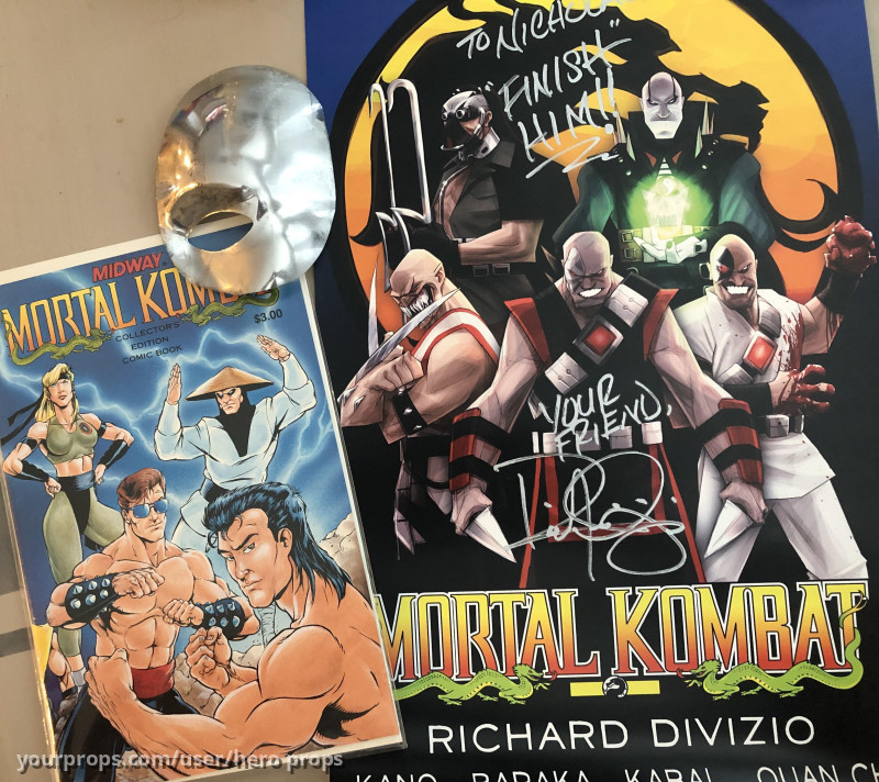 MK 1 and 3 Kano costume – Behind Mortal Kombat 3: Into the Outworld (1995) – image 2