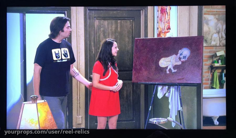 Laura's screen used aborted clown fetus painting – A Holliston Halloween (2017) – image 3
