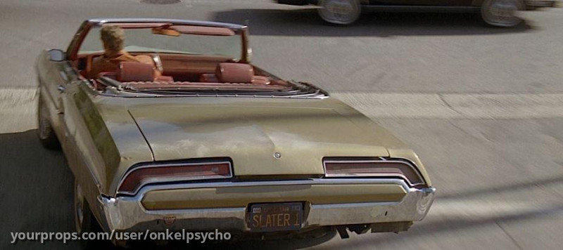 Slater 1 License Plate – Last Action Hero (1993) – image 2