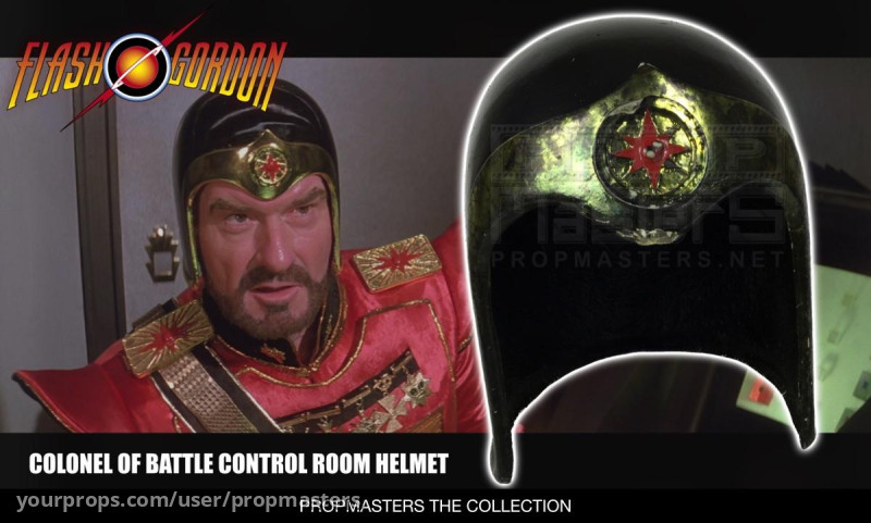 Colonel of Battle Control Room Helmet – Flash Gordon (1980) – image 1