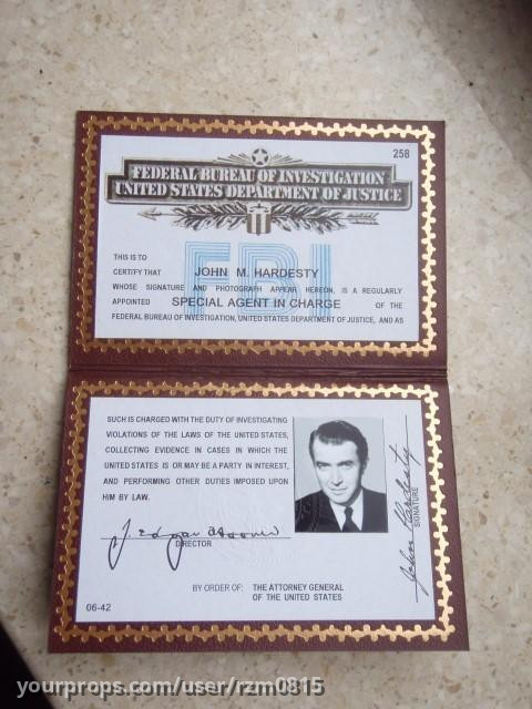 FBI Credentials – The FBI Story (1959) – image 1