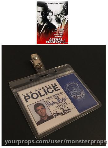 Riggs ID Badge Prop – Lethal Weapon 4 (1998) – image 1