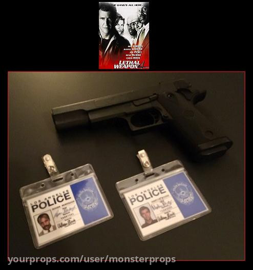 Martin Riggs and Roger Murtaugh ID Badge Props – Lethal Weapon 4 (1998) – image 1