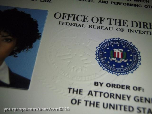 Astrid Farnsworth's FBI Credentials – Fringe (2008) – image 2