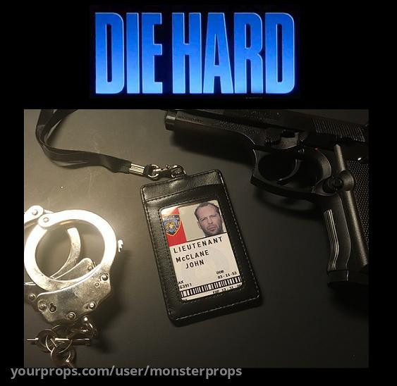 John McClane Prop Police ID Badge – Die Hard 2 (1990) – image 1