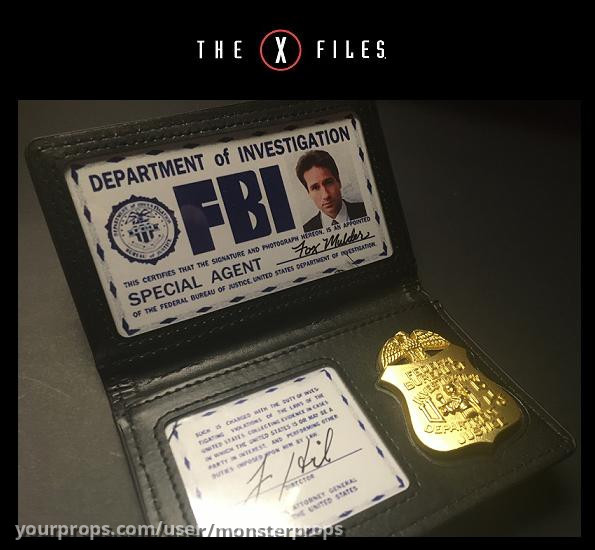 Fox Mulder FBI Credentials Prop – The X Files (1998) – image 1