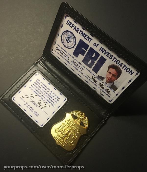 Fox Mulder FBI Credentials Prop – The X Files (1998) – image 3
