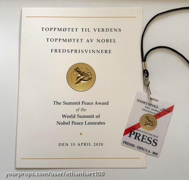 Nobel program and credential – Veep (2012) – image 1