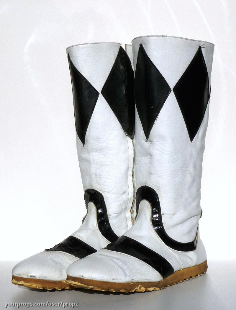 Black Ranger's Movie Tour Boots – Mighty Morphin Power Rangers (1995) – image 1