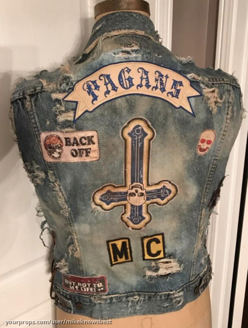Screen worn Pagan Biker Vest – Gangland Undercover (2015) – image 1