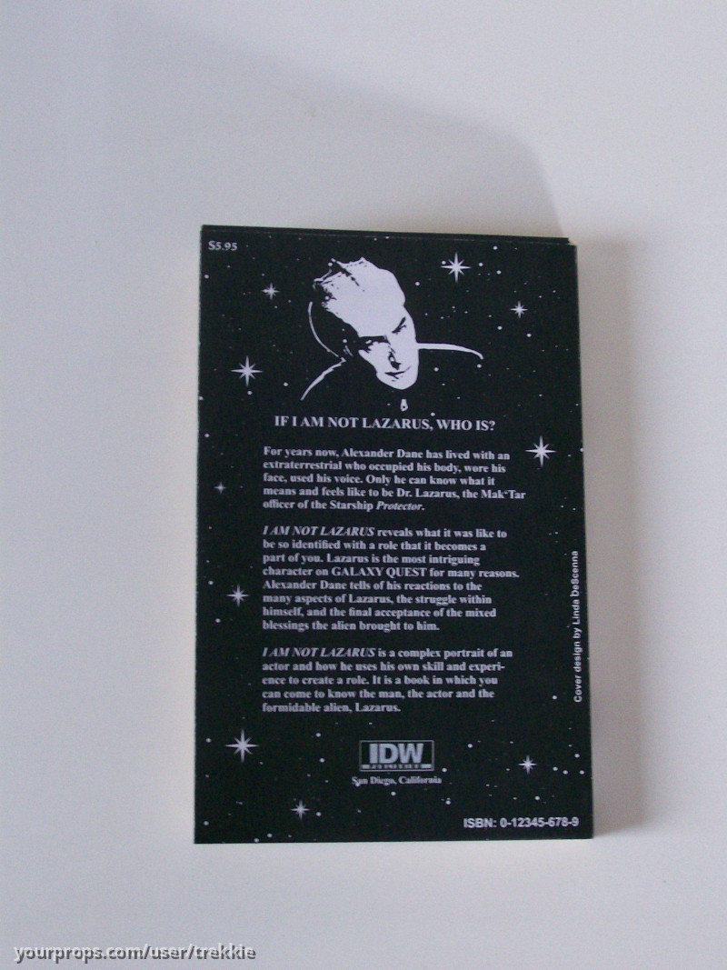 Book I am not Lazarus – Galaxy Quest (1999) – image 2