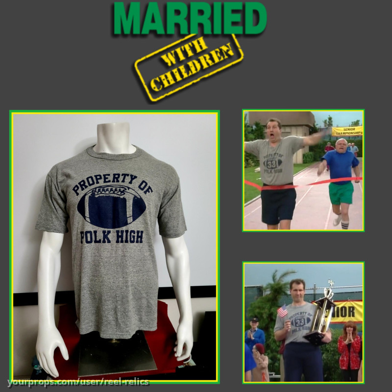 Property of Polk High Al Bundy Shirt – Married... with Children (1987) – image 1