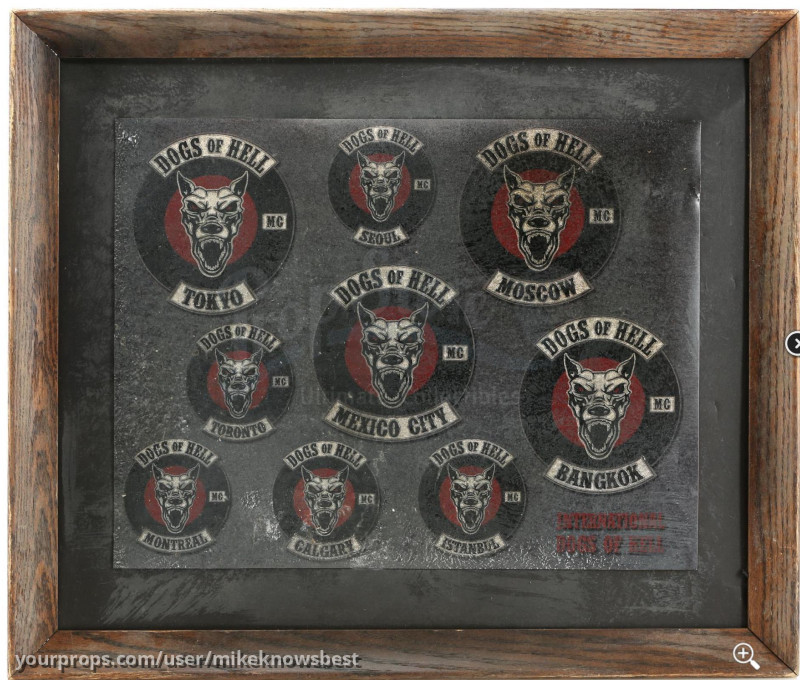 Screen used Dogs of Hell Biker Prop – Daredevil (2015) – image 1